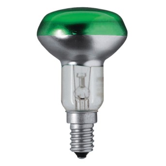 Reflector Colours 40W E14 NR50 CL-GR Verde - 8711500328045 - 923346844217 Reflector Colours 40W E14 NR50 CL-GR Verde - 8711500328045 - 923346844217