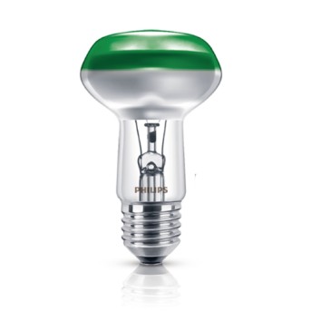 Reflector Colours 40W E27 NR63 GR Verde R63 - 923345844217 - 8711500066404 Reflector Colours 40W E27 NR63 GR Verde R63 - 923345844217 - 8711500066404