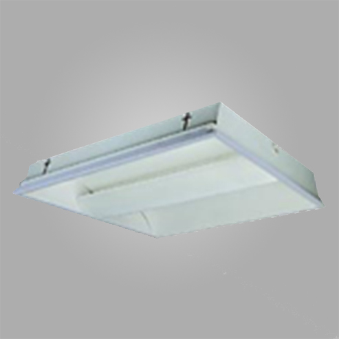 Corp incastrat 603236-VVG-T Indirect 2x36W COMP. P 6x6 pentru tavan T - 603236-VVG-T