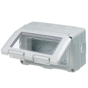 Carcasa aparenta 4 module GW27044 IP55 System Gri - GW27044 - 8011564055391