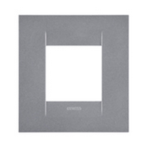Rama Geo International 2+2 module Orizontal CH/Gri-titan - GW16423VT - 8011564767386
