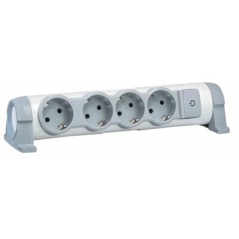 Bloc multipriza 4 prize 2P+T cu intrerupator, fixabil - 694629 - 3245066946290 Bloc multipriza 4 prize 2P+T cu intrerupator, fixabil - 694629 - 3245066946290