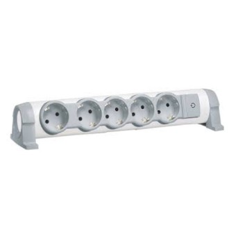 Bloc multipriza 5 prize 2P+T cu intrerupator, fixabil - 694634 - 3245066946344 Bloc multipriza 5 prize 2P+T cu intrerupator, fixabil - 694634 - 3245066946344