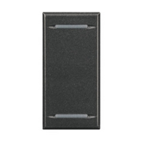 Capac HS4911 Axolute 2 functii 1 modul Negru - HS4911 - 8012199744681