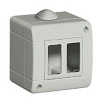 Doza aparenta 2m IP40 - 25402 - 8012199380001