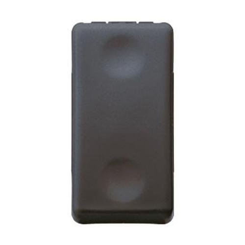 Buton cu revenire GW21510 1P NA 10A 1 modul negru - GW21510 - 8011564128040