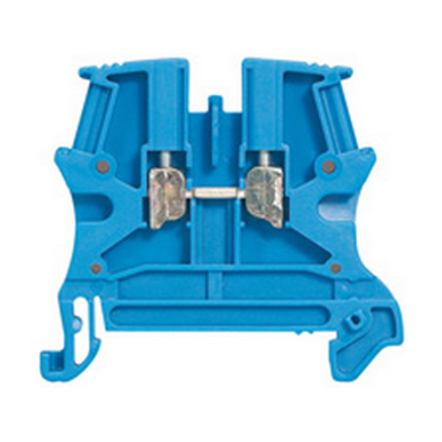 Clema conexiune 037100 cu surub 0.25-2.5mm 1 intrare-1 iesire Albastru - 037100 - 3245060371005