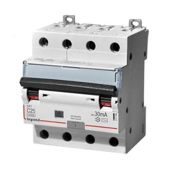 DJC 411186 Disjunctor diferential RCBO 4P 16A C 10KA 30mA 4M - 411186 - 3245064111867