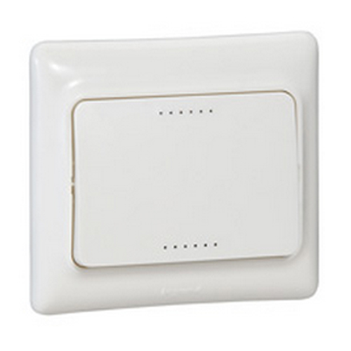 782101 Kaptika Intrerupator cu led, 10AX, Alb - 782101 - 3245067821015