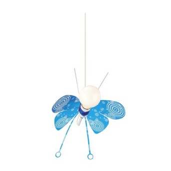Corp de iluminat pentru copii Philips Butterfly 1xCFLi/14W E27 Albastru - 402805510 - 5413987001062 - 915001641001 Corp de iluminat pentru copii Philips Butterfly 1xCFLi/14W E27 Albastru - 402805510 - 5413987001062 - 915001641001