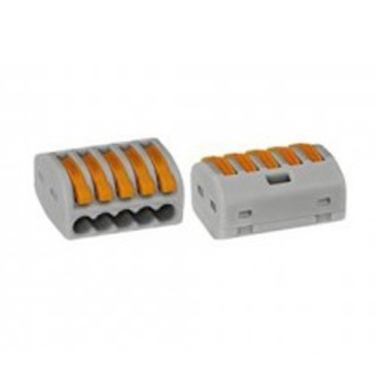 222-415 Clema legatura Wago 5x0.08-2.5mm litat max. 32A - 222-415 222-415 Clema legatura Wago 5x0.08-2.5mm litat max. 32A - 222-415
