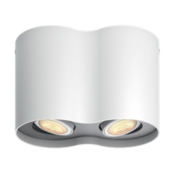 Spot LED aplicat Philips HUE Pillar Alb cu intrerupator dimabil - 929003046601 - 8719514338463 - 871951433846300