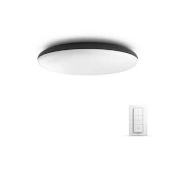 Plafoniera / Aplica tavan Philips HUE Cher Negru bec LED intrerupator dimabil inclus - 929003055601 - 8719514341173 - 871951434117300