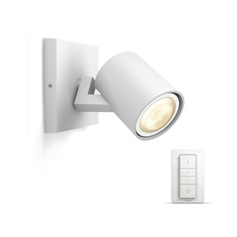 Spot LED aplicat Philips HUE Runner Alb intrerupator dimabil inclus - 929003045801 - 8719514338203 - 871951433820300