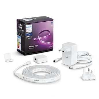 Set banda LED HUE RGB V4 Bluetooth (1 banda LED 2m + adaptor) - 929002269101 - 8718699703424 - 871869970342400