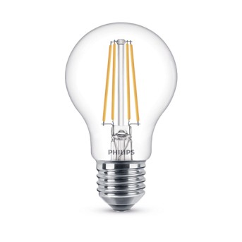 Bec LED filament A60 CL 7.5 60W 2700K 806lm dulie E27 - 929001387395 - 8718699777579 - 871869977757900