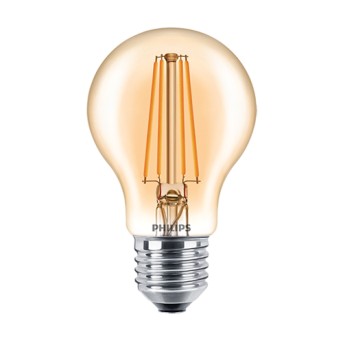 Bec LED Philips Classic Filament A60 Dim Gold 7.5 48W 2000K 610lm - 929001332902 - 8718696709566 Bec LED Philips Classic Filament A60 Dim Gold 7.5 48W 2000K 610lm - 929001332902 - 8718696709566