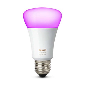 Bec Philips HUE RGB A19 9.5W E27 - 929002216801 - 8718699673109 Bec Philips HUE RGB A19 9.5W E27 - 929002216801 - 8718699673109