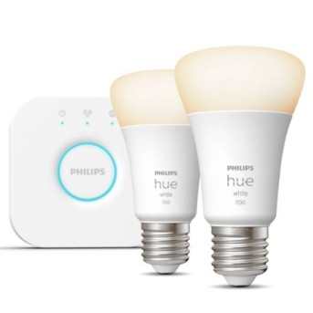 Starter Kit HUE White 2 becuri 9W dulie E27 si bridge - 929002469201 - 8719514289116 - 871951428911600 Starter Kit HUE White 2 becuri 9W dulie E27 si bridge - 929002469201 - 8719514289116 - 871951428911600