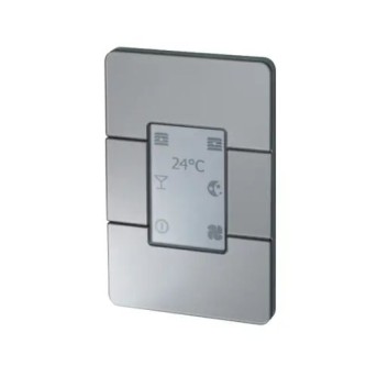 Dynalite PA6BPE-NM-X Panou de control Antumbra Flare (Metal) Vertical 6 butoane Noir/Magnesium - 913703035709 - 8718696889503 - 871869688950300 Dynalite PA6BPE-NM-X Panou de control Antumbra Flare (Metal) Vertical 6 butoane Noir/Magnesium - 913703035709 - 8718696889503 - 871869688950300