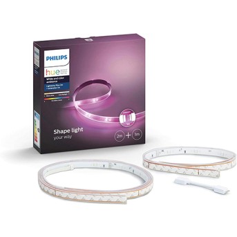 HUE Set LightStrips RGB cu extensie (1 banda LED 2m + extensie 1m + adaptor) - 915005106799 - 8718699625856 HUE Set LightStrips RGB cu extensie (1 banda LED 2m + extensie 1m + adaptor) - 915005106799 - 8718699625856