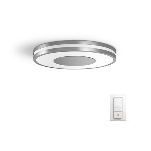 Plafoniera/Aplica tavan Philips HUE Being Aluminiu bec LED si intrerupator dimabil - 929003055201 - 8719514341111 - 871951434111100