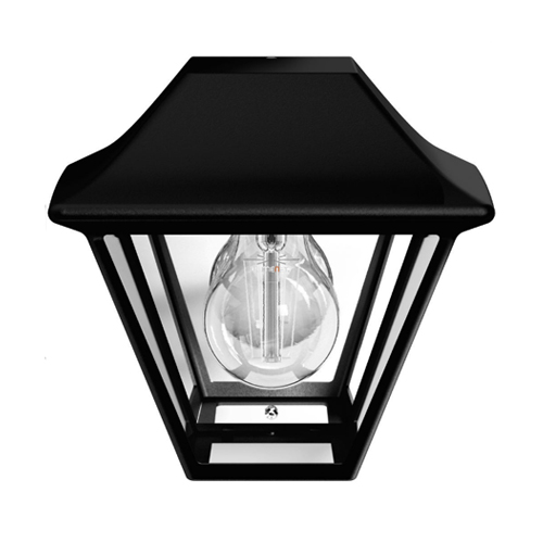 Aplica gradina Alpenglow cu brat orientat in jos 1xMax.60W dulie E27 IP44 negru - 915005382001 - 8718696158142