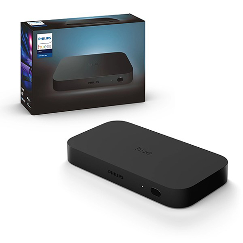 Sync Box Philips Hue HDMI, pentru sincronizare lumini, Wi-Fi, 4 porturi, receptor IR, 4K - 929002275802 - 8718699704803 - 871869970480300