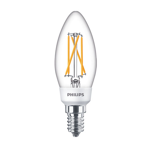Bec LED B35 CL 40W SSW 3SceneSwitch 2700-2500-2200K E14 15.000h - 929001888855 - 8718699772154 - 871869977215400