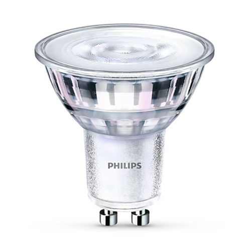 Bec LED spot 4.9 65W 3000K 460lm GU10 36D 15.000h - 929002981054 - 8719514308770 - 871951430877000