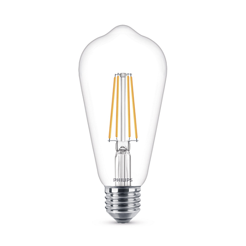 Bec LED cu filament forma ST64 7 60W 2700K 806lm dulie E27 - 929001387655 - 8718699763053 - 871869976305300