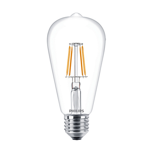 Bec LED cu filament forma ST64 4.3 40W 2700K 470lm dulie E27 - 929001890255 - 8718699763039 - 871869976303900