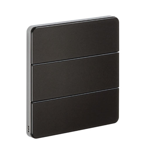 Dynalite PATPE-BB-X Antumbra Touch Portrait Black/Black - PATPE-BB-X - 8718696889664 - 871869688966400