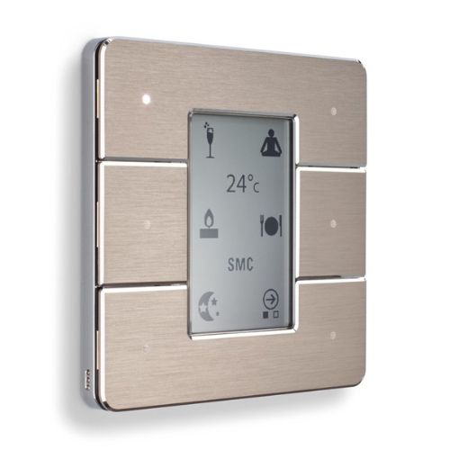 Dynalite PADPE-NM-X Panou de control cu afisaj Antumbra Vertical Noir/Magnesium - 913703050609 - 8718696889626 - 871869688962600
