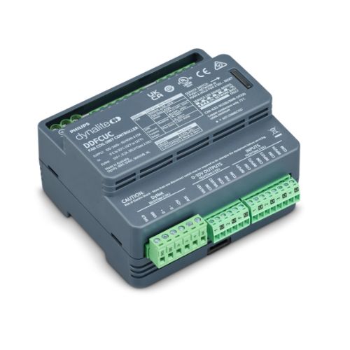 Dynalite DDFCUC Fan Coil Unit Controller Direct control of air conditioning 0-10V / 24V - 913703367009 - 8718696897171 - 871869689717100