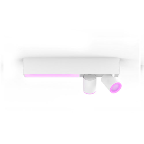 Spot HUE Centris 2 spoturi x LED 1630lm Bluetooth RGB Alb - 929003808501 - 8720169318373 - 872016931837300