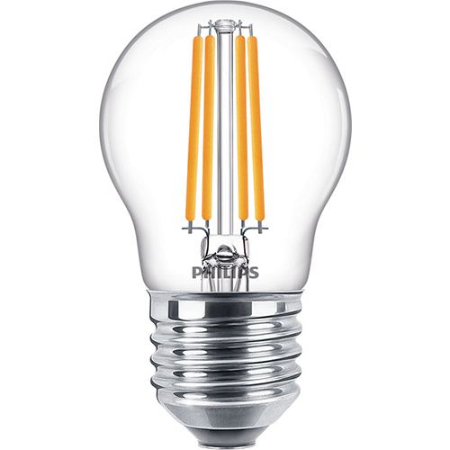 Bec LED P45 CL 6.5 60W 2700K 806lm E27 15.000h - 929002029055 - 8718699762315 - 871869976231500