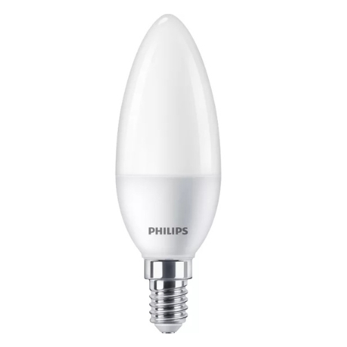 Bec LED forma lumanare B38 FR 7 60W 2700K 806lm E14 15.000h - 929002978655 - 8719514309623 - 871951430962300