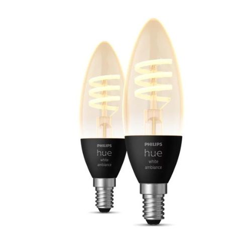 HUE Set Bec 2 x 4.6W LED Filament Ambiance B39 E14 BT 2200-4500K (2 becuri) - 929003145202 - 8719514411869 - 871951441186900