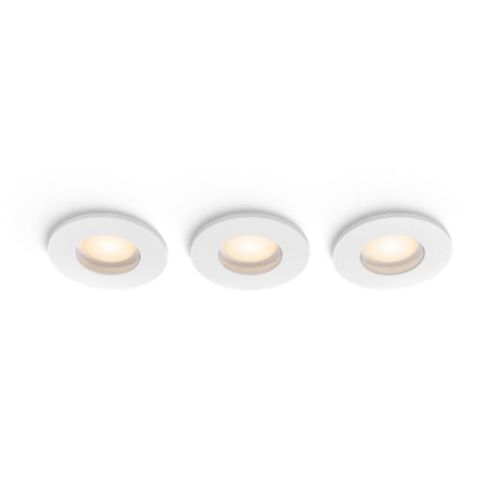 HUE Set 3 Spot incastrat Adore LED 350lm BT Ambiance GU10 Alb IP44 - 929004611501 - 8721103073020 - 872110307302000