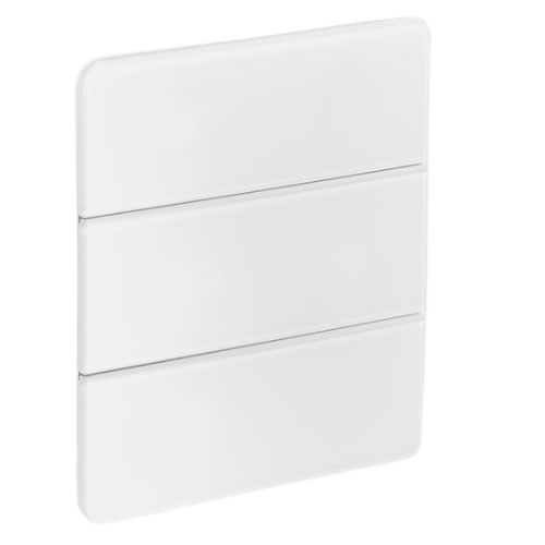 Dynalite PA6BSE-WX-X Masca Frontala Corona (Plastic) 6 Butoane Vertical White - PA6BSE-WX-X - 8718696889800 - 871869688980000