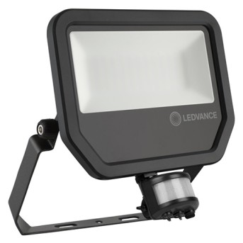 PRE Floodlight 27/41W LED 4000/6000lm 4000K Simetric cu senzor IP65 Negru LDV - 4099854306921