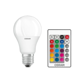 BEL Bec A60 9W LED 806lm 2700K E27 RGB cu telecomanda LDV - 4058075045675 BEL Bec A60 9W LED 806lm 2700K E27 RGB cu telecomanda LDV - 4058075045675