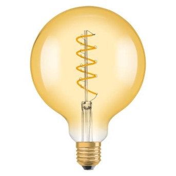 BEL LED Classic Filament G125 Gold 4 28W 300lm 2000K E27 LDV - 4058075092136