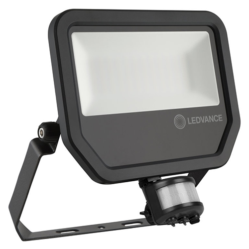 PRE Floodlight 27/41W LED 4000/6000lm 4000K Simetric cu senzor IP65 Negru LDV - 4099854306921