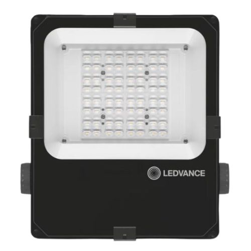 PRE Floodlight PFM 50W LED 6300lm 4000K Asimetric 10KV IP66 Negru LDV - 4058075353305