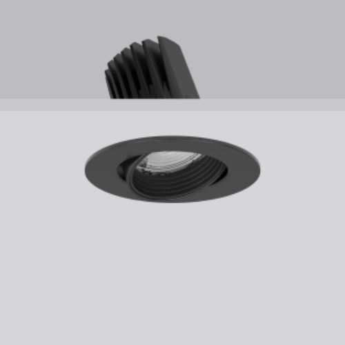 DWL 911623.003.76 Rondos mini 20W LED 2100lm 3000K DALI BK - 911623.003.76