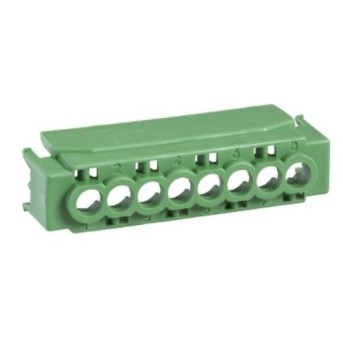 13582 Capac pentru bloc terminal cu 8 borne Verde - 13582 - 3303430135821