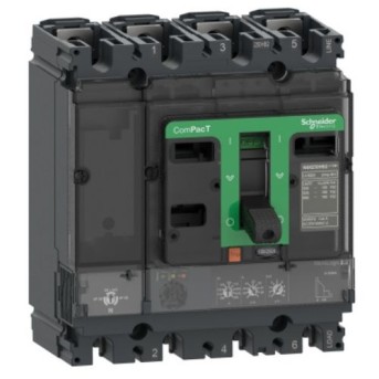 C16B42D160 Intreruptor automat NSX160B 25kA AC 4P 160A 2.2 - C16B42D160 - 3606481996718