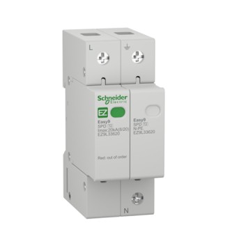 EZ9L33620 Descarcator de supratensiune 1P+N 20kA - EZ9L33620 - 3606480586767